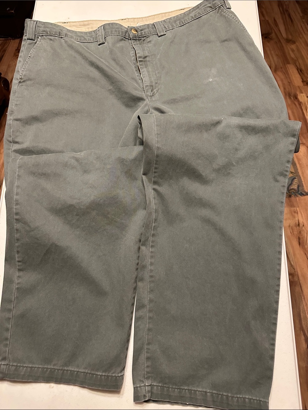 L.L. Bean Men's Chinos in Sage Green